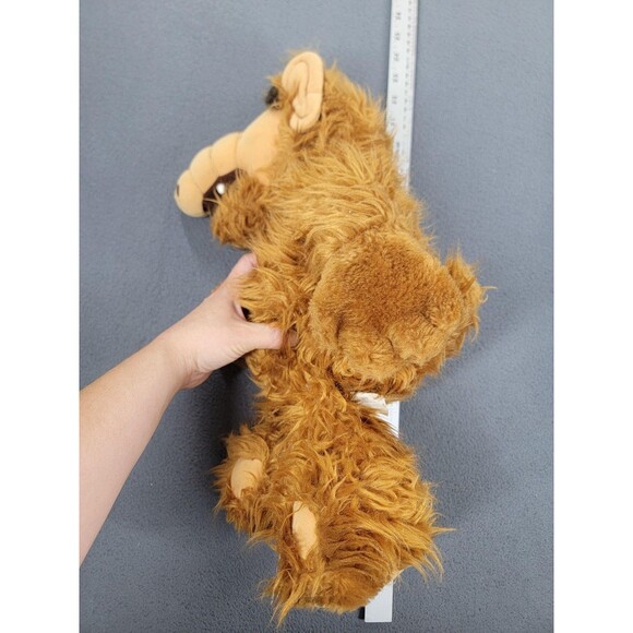 Vintage 1986 ALF Plush Stuffed Animal Doll Coleco TV Character Brown 1980s Alien - Picture 9 of 12